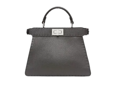 FENDI Peekaboo Iseeu Small Selleria Bag "Dark Grey"