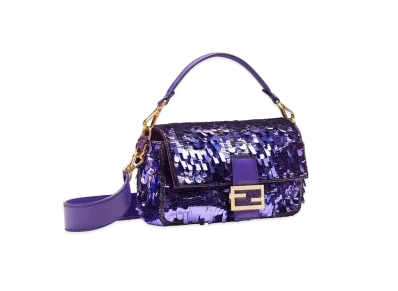 FENDI Baguette Fabric "Purple"