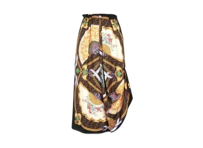 FENDI x Versace Fendace Multicolor Silk Skirt "Multicolor"