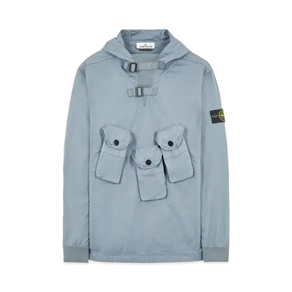 Stone Island 10110 STRETCH COTTON GABARDINE "Pastel Blue"