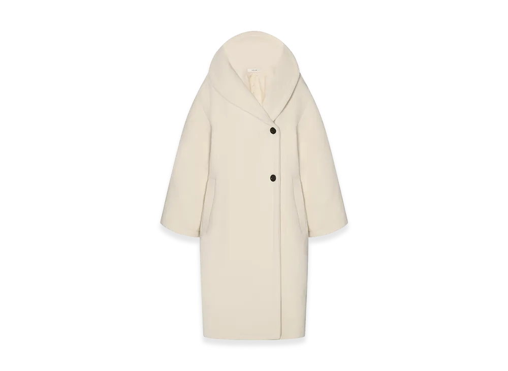 The Row Women's Regino Virgin Wool Coat "Ivory"