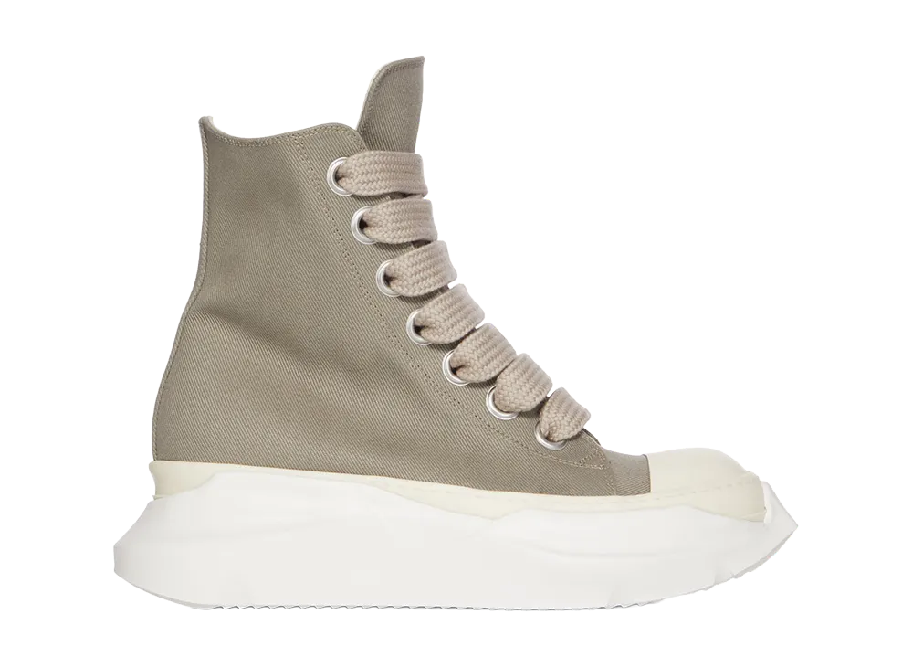 Rick Owens DRKSHDW Jumbolace Abstract Sneaks "Mineral/Milk"