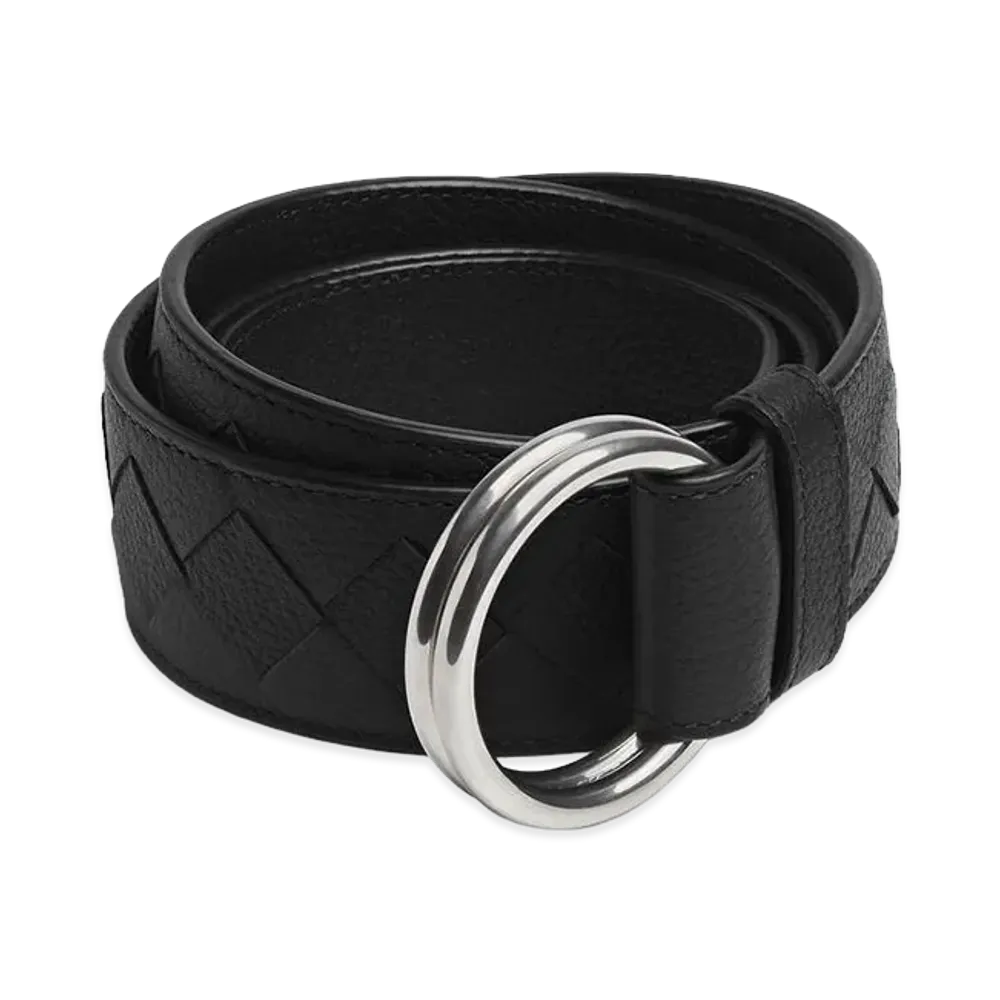 Bottega Veneta D-ring Belt "Black"