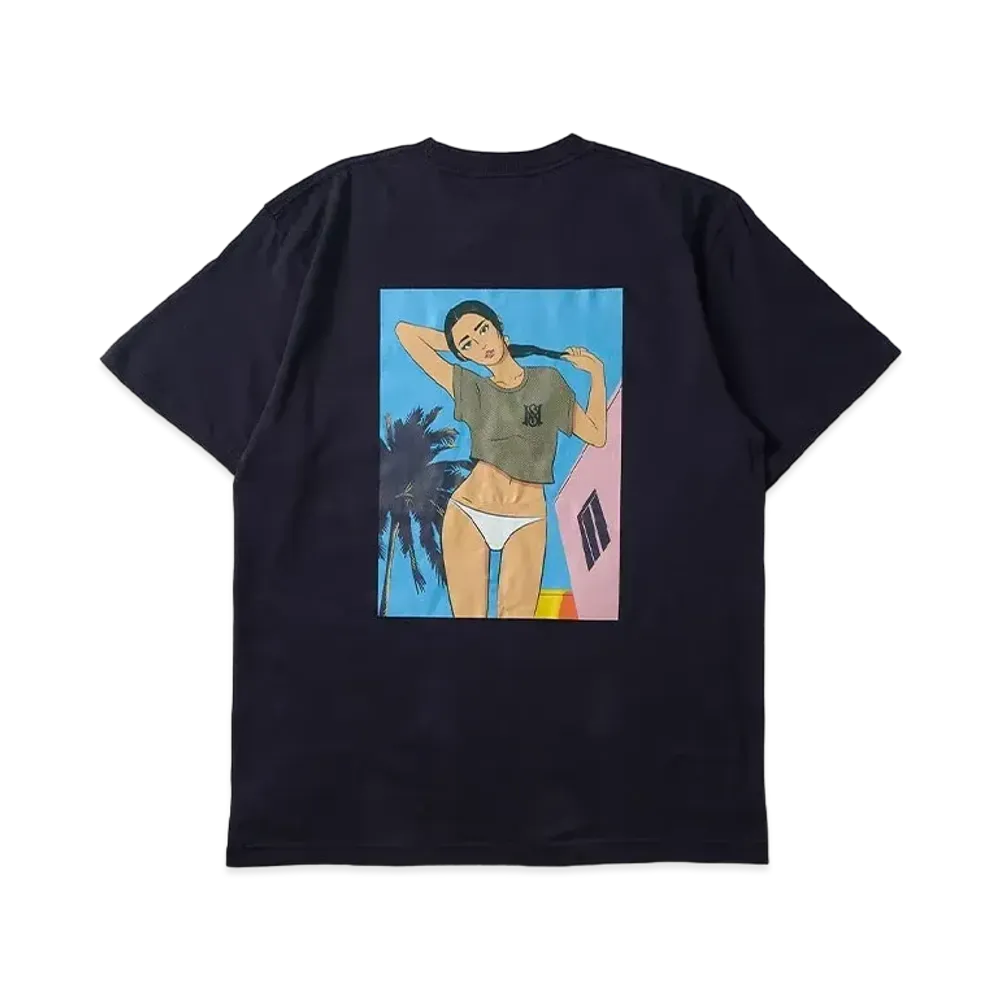 MFC STORE x MIWACO Summer Girl S/S Tee "Navy"
