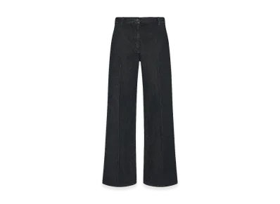 The Row Women's Vita Cotton Jeans "Black"