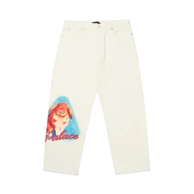 PALACE Phumper P90 Baggy Jean "White"