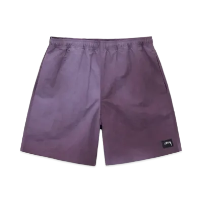 Stussy Wave Dye Nylon Shorts "Purple"
