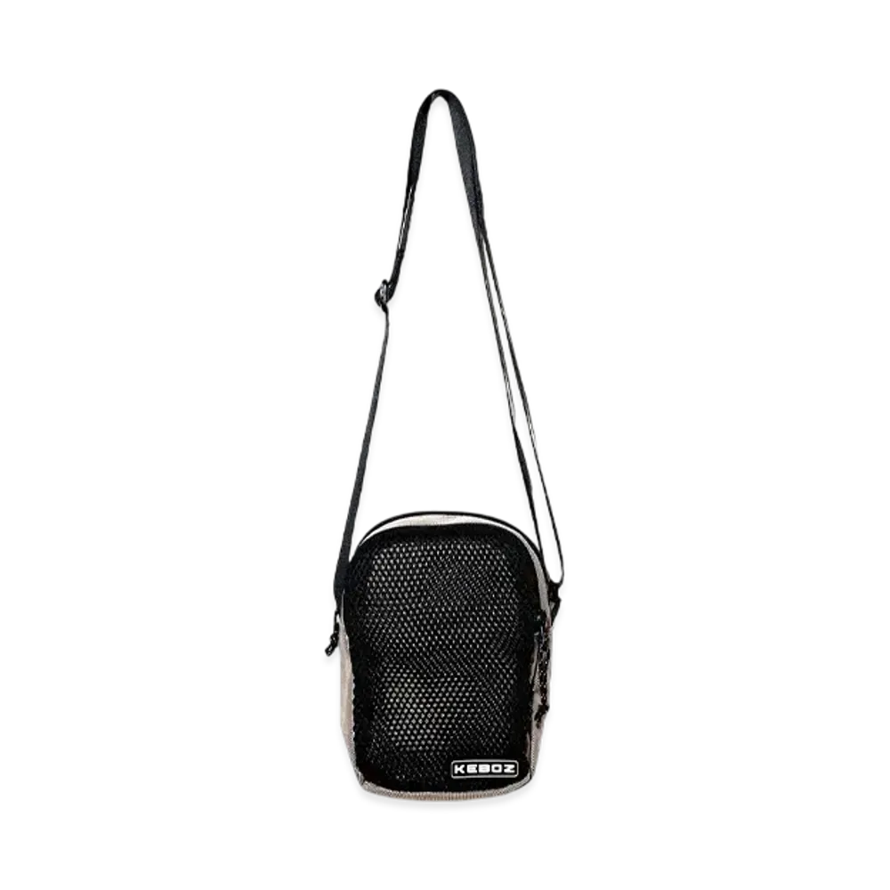 KEBOZ Mesh Mini Sacoche "Beige"