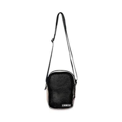 KEBOZ Mesh Mini Sacoche "Beige"