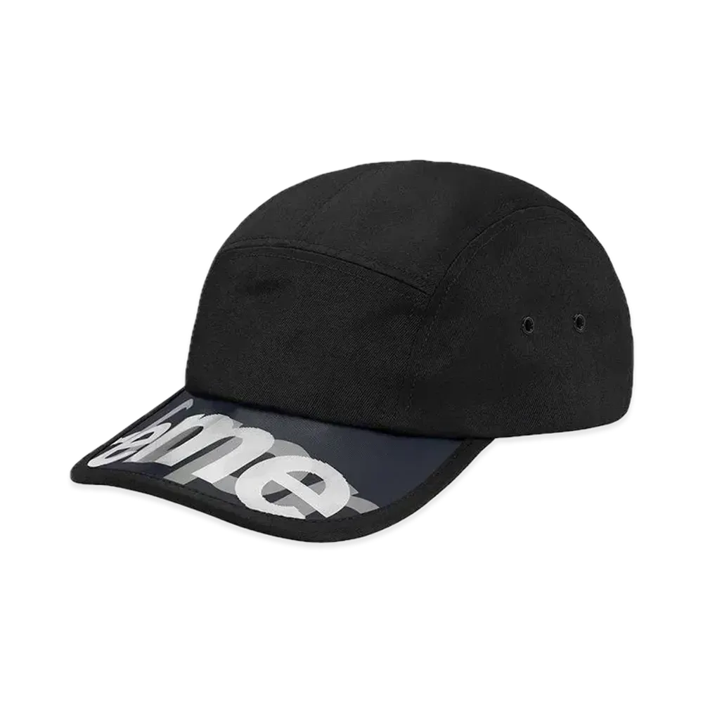 Supreme Lenticular Visor Camp Cap "Black"