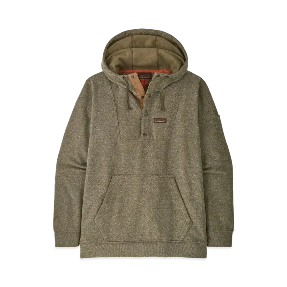 Patagonia Men's Hemp Hoodie Sweatshirt "Dark Ash"