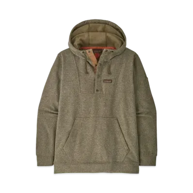 Patagonia Men's Hemp Hoodie Sweatshirt "Dark Ash"