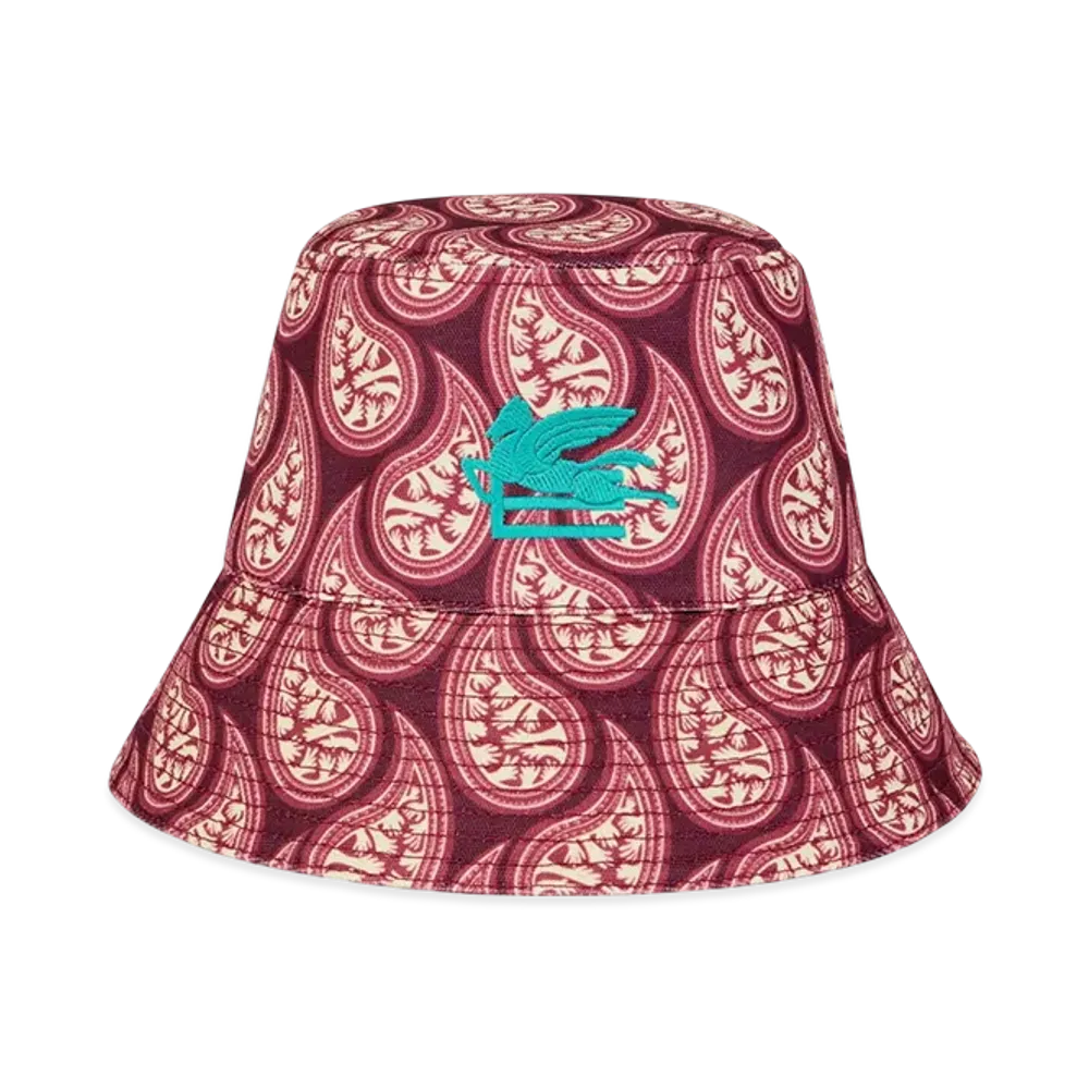 ETRO per Kaito Takahashi Bucket Hat "Burgundy"