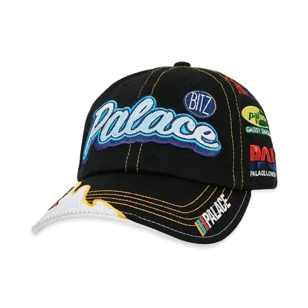 PALACE Team Racing 6-Panel "Black"