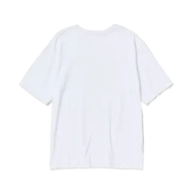 AURALEE Luster Plaiting Narrow Boat Neck Tee "White"