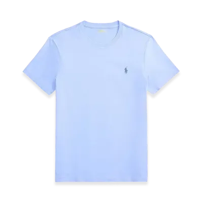 Polo Ralph Lauren Cotton T-Shirt "Light Blue"