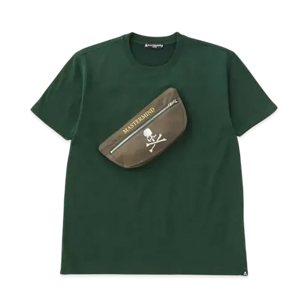 mastermind WORLD Bag Pocket SS Crewneck 2 "Dark Green"