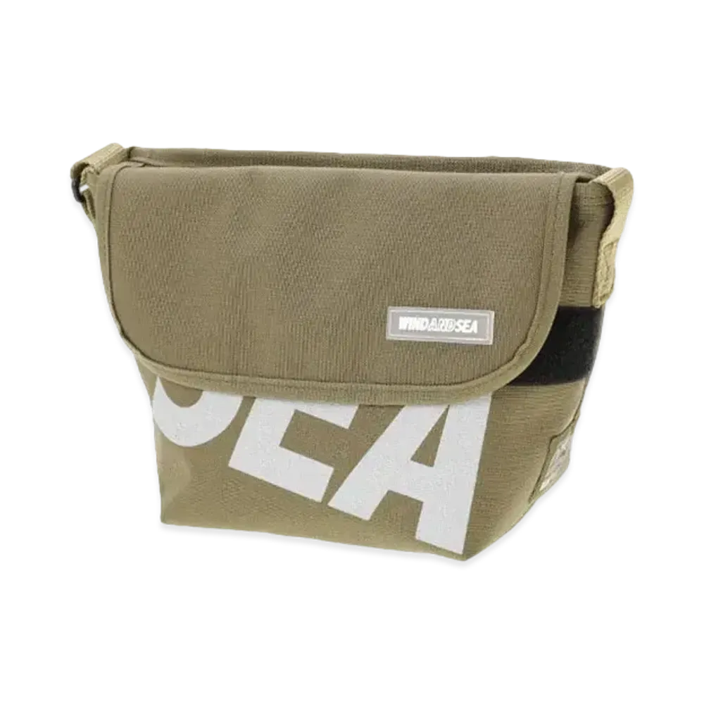 WIND AND SEA x Manhattan Portage Messenger Bag (XS) "Olive"