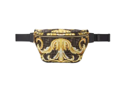 FENDI x Versace Fendace Gold Baroque Belt Bag "Brown"