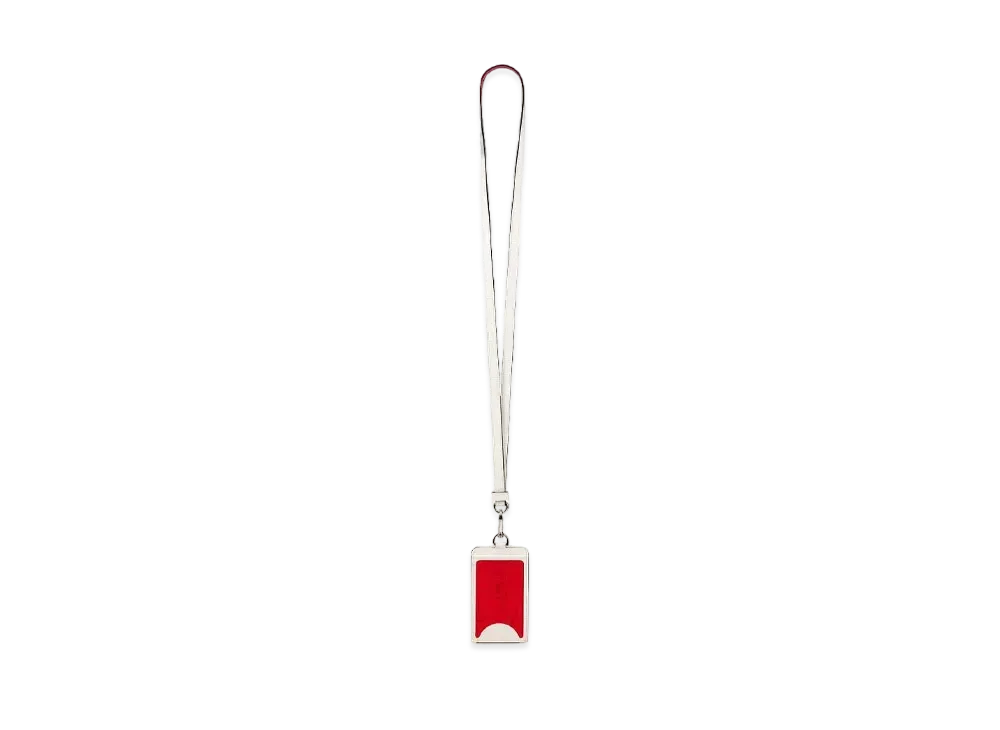 Christian Louboutin Miloucah Card Holder "Red/White"