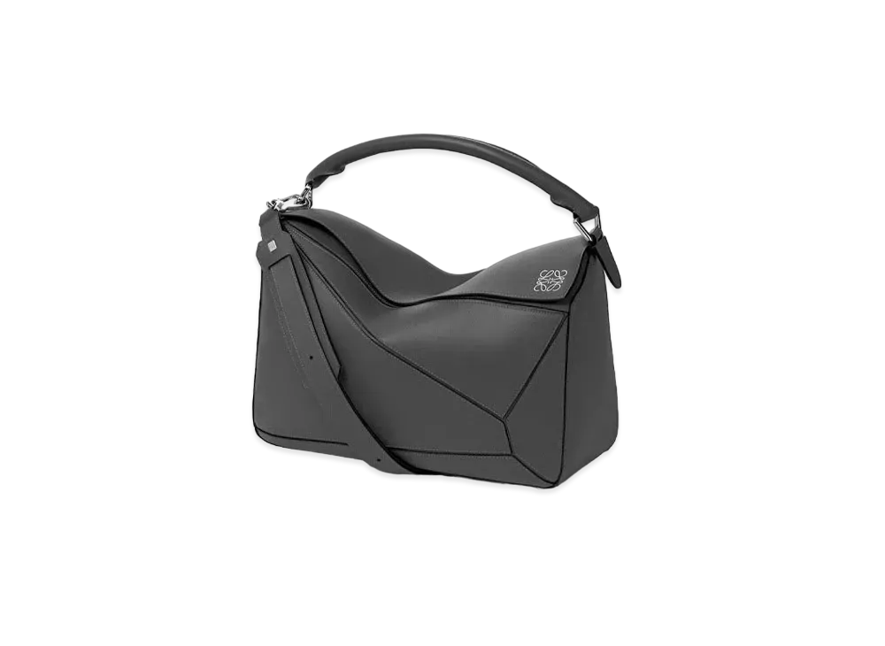 LOEWE Puzzle Bag In Classic Calfskin "Black"