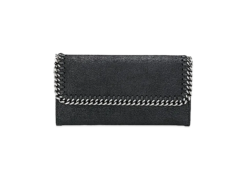 STELLA McCARTNEY Farabela Continental Wallet "Black"