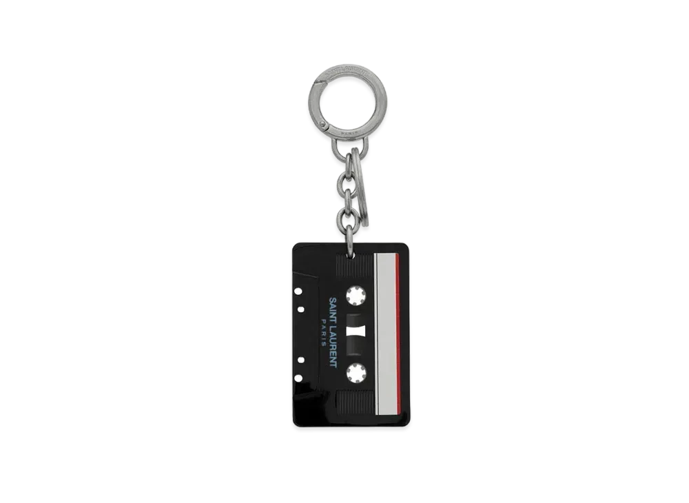 サンローラン サンローラン カセットテープキーリング 