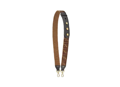 FENDI Strap You Fabric Shoulder Strap "Brown"