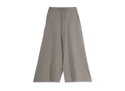 Yohji Yamamoto Y's FLEECY LINING GATHER STRING PANTS "Gray"