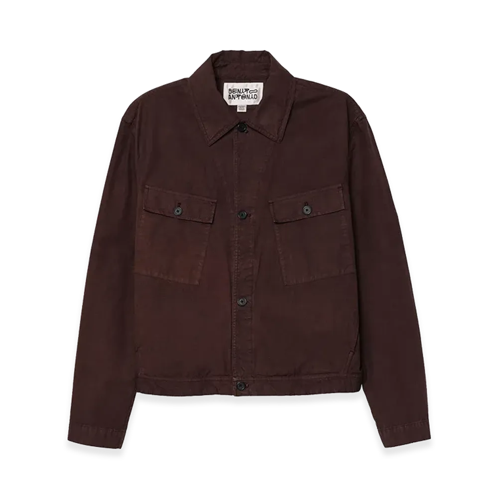 ZARA x Bad Bunny Benito Antonio Relaxed Fit Bomber Jacket "Brown"