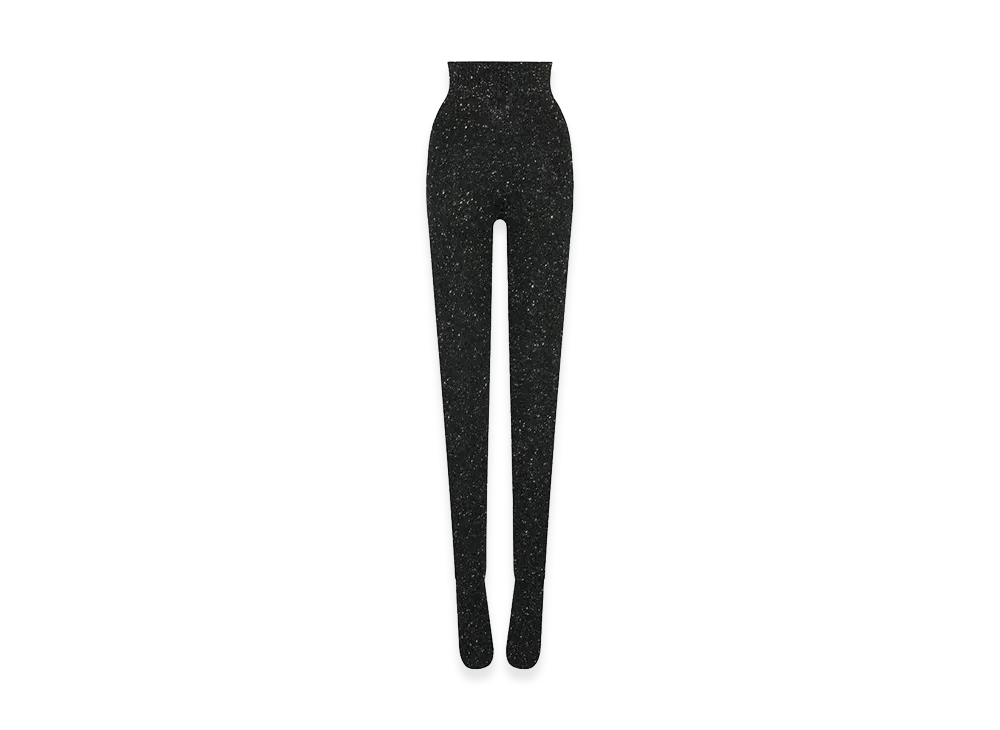 The Row Women's Mumu Cashmere Tights "Charcoal Melange"