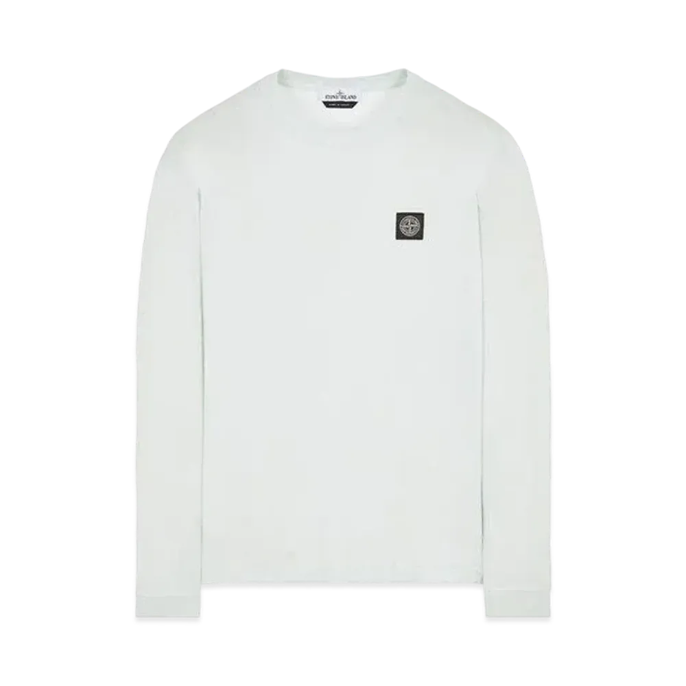 Stone Island 22713 60/2 COTTON JERSEY_SLIM FIT "Light Green"