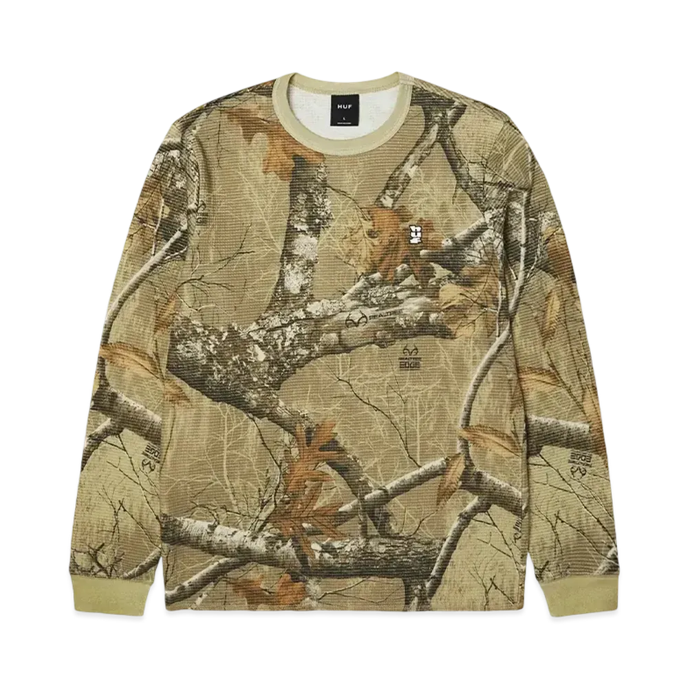HUF x REALTREE Megablast Thermal Top "Desert"