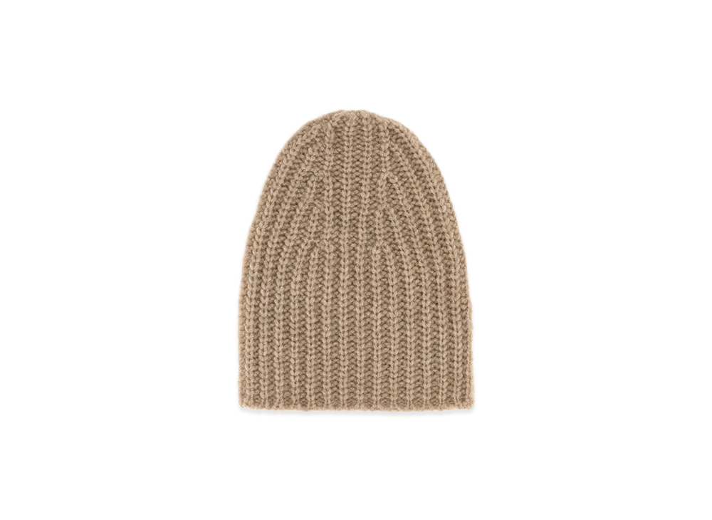 The Row Women's Cashmere Beanie Hat "Cappuccino/Beige"