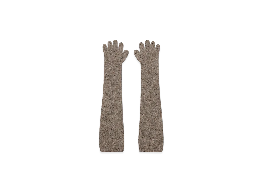 The Row Women's Merano Cashmere Gloves "Sepia"