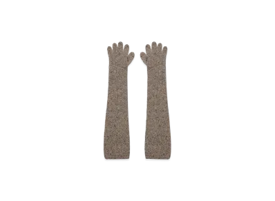 The Row Women's Merano Cashmere Gloves "Sepia"