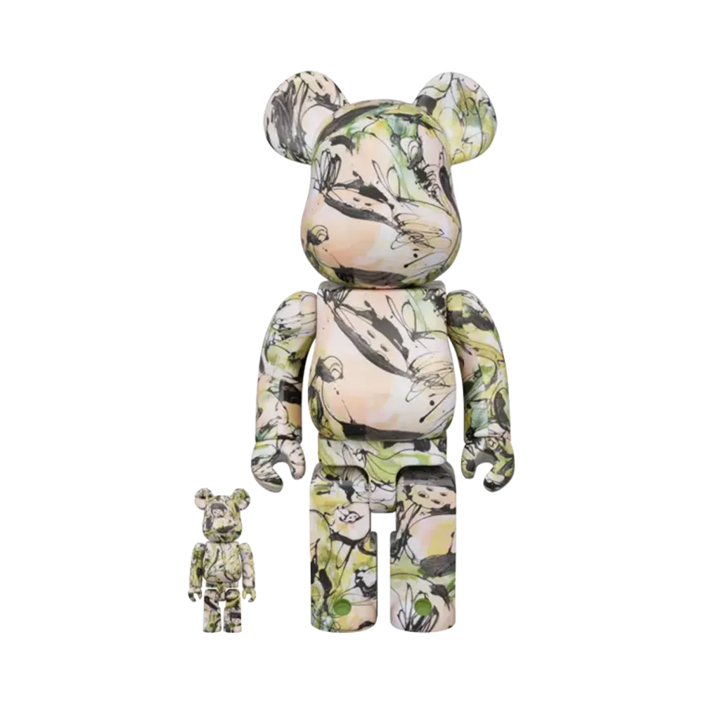 MEDICOM TOY "BEARBRICK" Shun Sudo "Wind And Petals" 100% & 400%