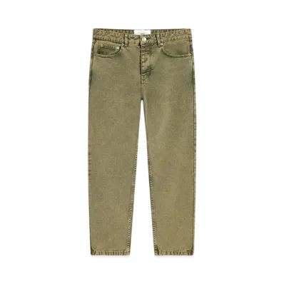 AMI PARIS Cotton Tapered Fit Jeans "Laurier"