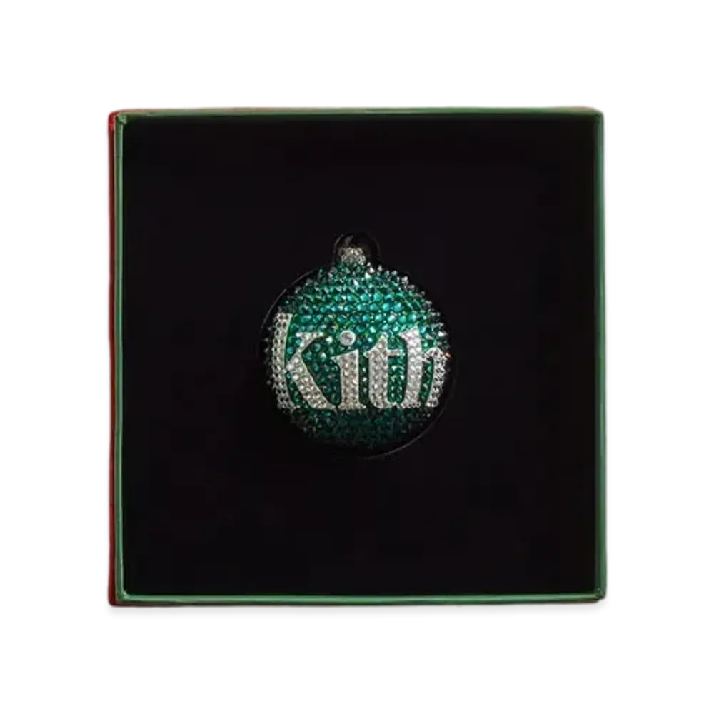 Kith Kithmas for Swarovski Ball Ornament "Green"