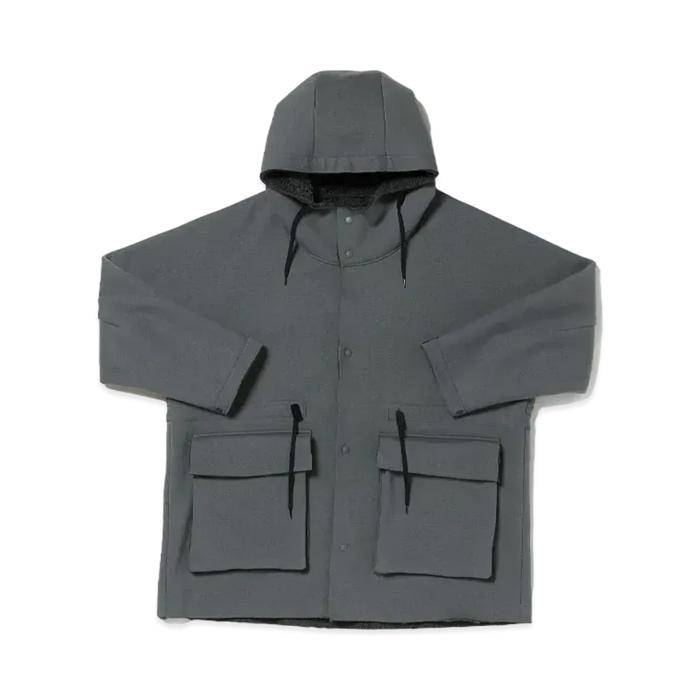 N.HOOLYWOOD Reversible Hoodie Coat "Gray"