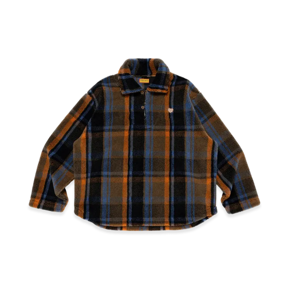 HUMAN MADE Fleece Pullover "Brown"