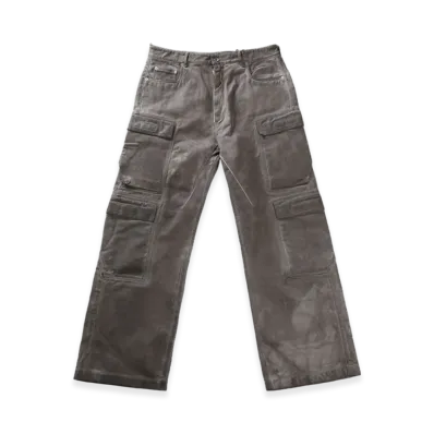 Rick Owens DRKSHDW Double Cargo Jeans "Dark Dust"
