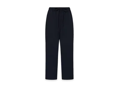 The Row Women's Orieno Wool Pants "Dark Navy"