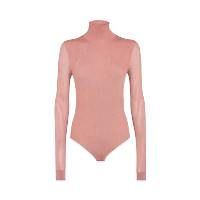 FENDI Women's Viscose Bodysuit "Pink"