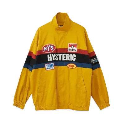 HYSTERIC GLAMOUR Hysteric Racing Jacket "Yellow"
