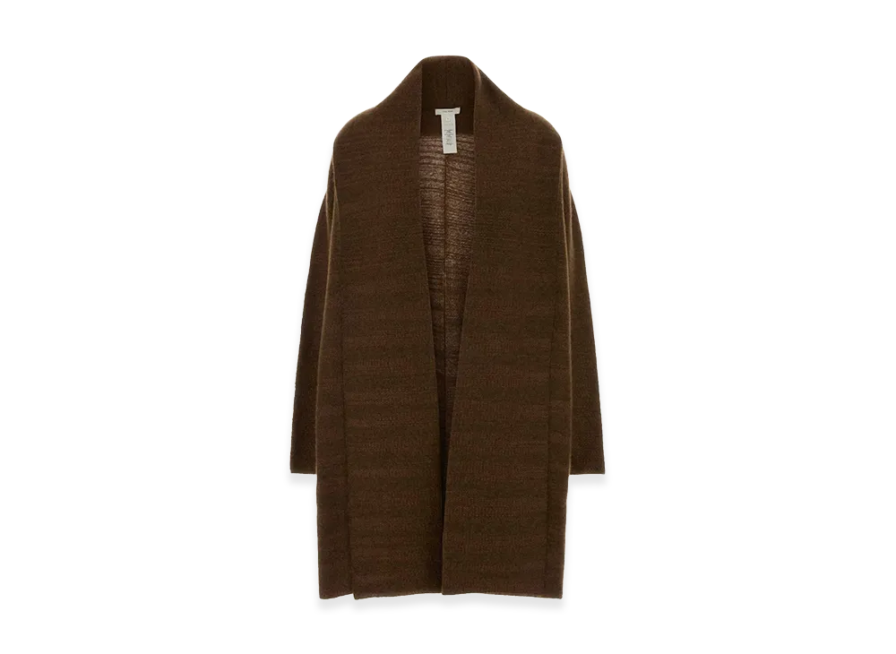 The Row Women's Cashmere Blend Novaan Cardigan "Chocolate/Brown"