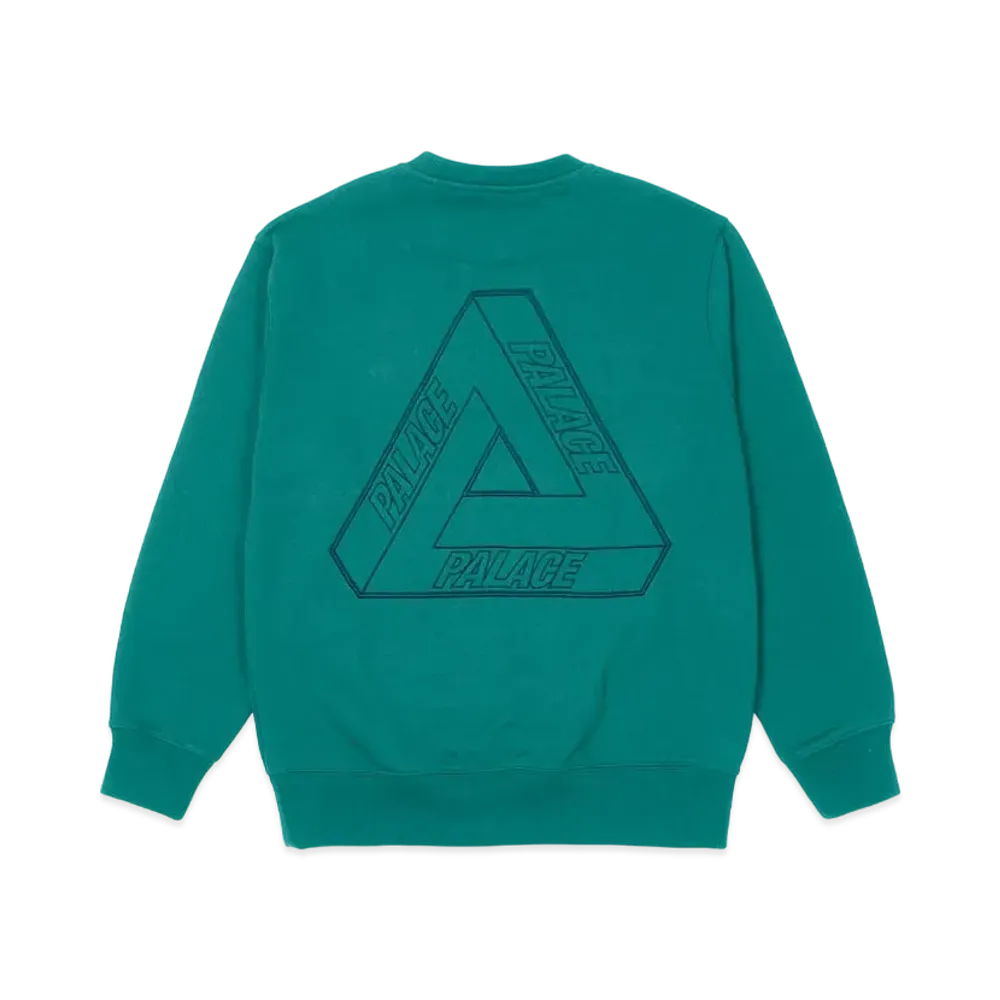 PALACE TRI-STITCH CREW "Teal"