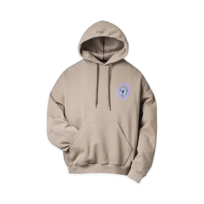 SEDAN ALL-PURPOSE Santa Cruz / Screaming Hand Hoodie "Taupe Grey"