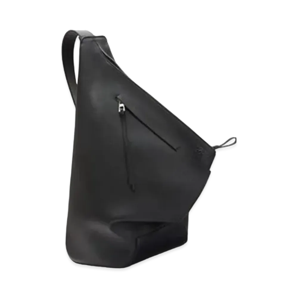 LOEWE Small Anton Backpack In Soft Grained Calfskin "Black"