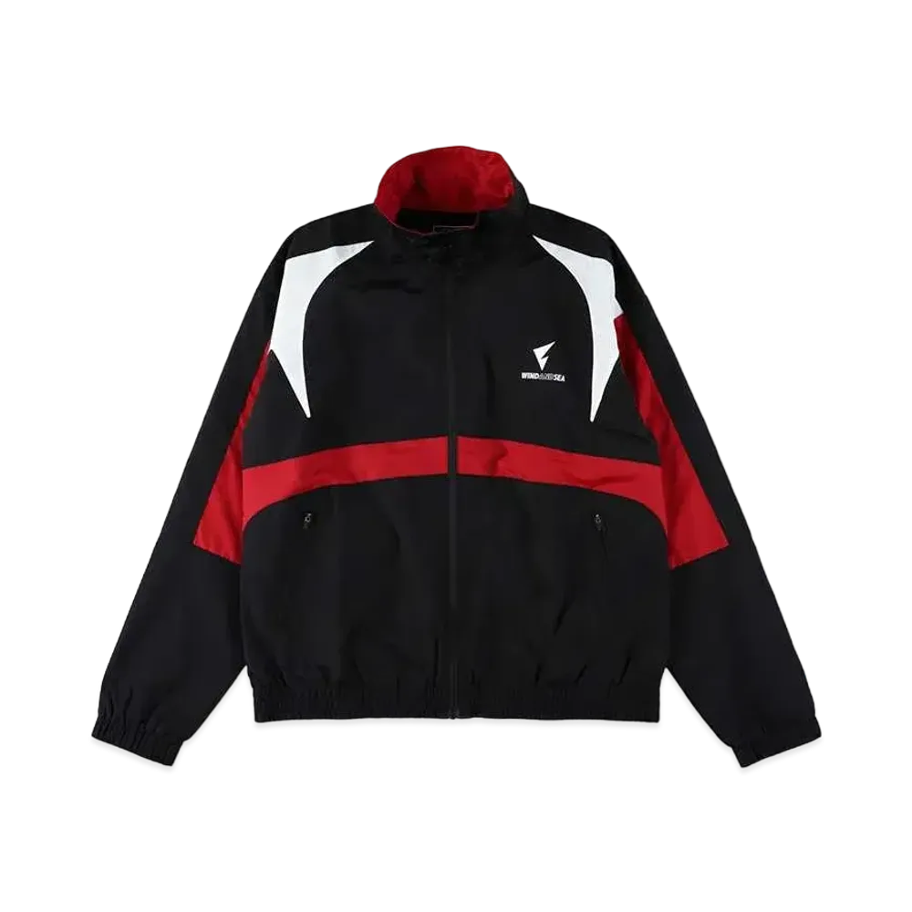WIND AND SEA x Fennel Color Block Track Jacket "Fs"